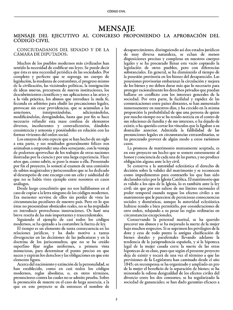 Código Civil + Apéndice (Tapa Dura Carta)  2