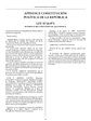 Constitución Política de la República + Apéndice (Tapa Dura Carta)  - Miniatura 3