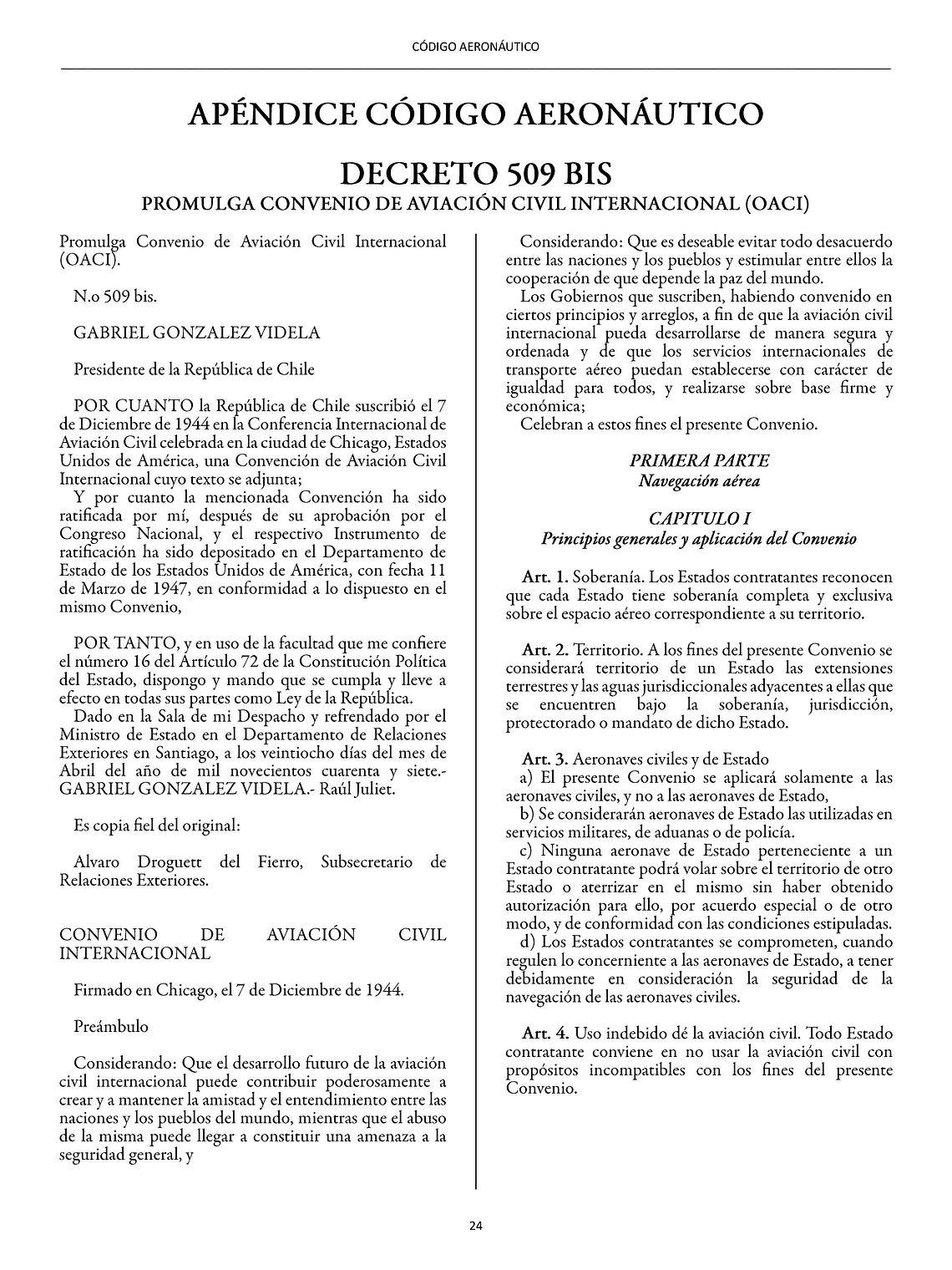 Código Aeronáutico + Apéndice (Tapa Dura Carta) 4