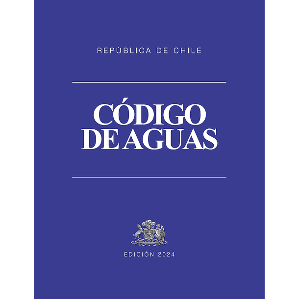 Código de Aguas + Apéndice (Tapa Dura Carta) 1