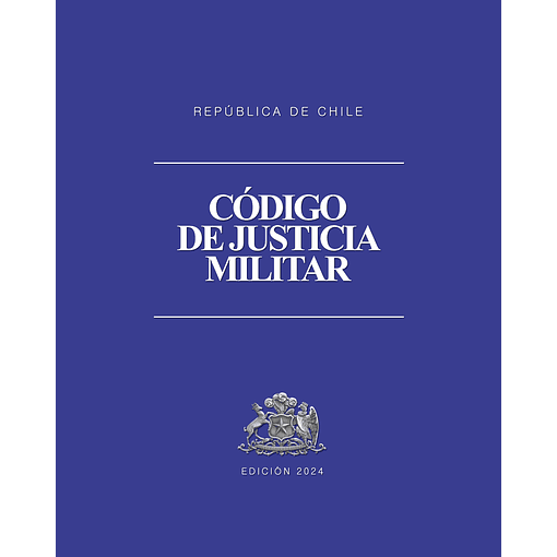 Código de Justicia Militar + Apéndice (Tapa Dura Carta)