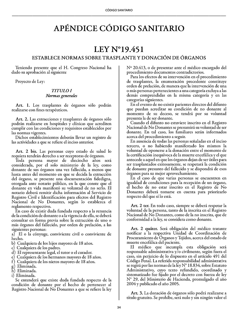 Código Sanitario + Apéndice (Tapa Dura Carta) 3