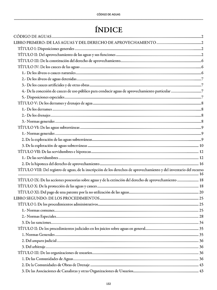 Código de Aguas (Tapa Dura A5)  3