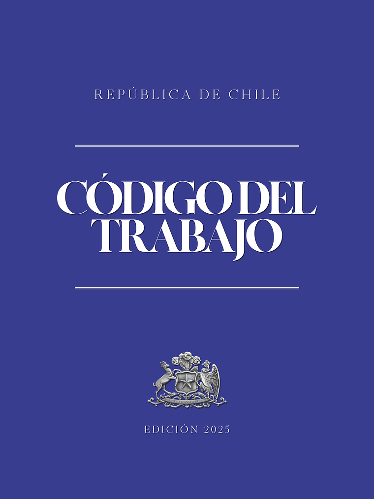 Código del Trabajo + Apéndice (Tapa Dura Carta)  1