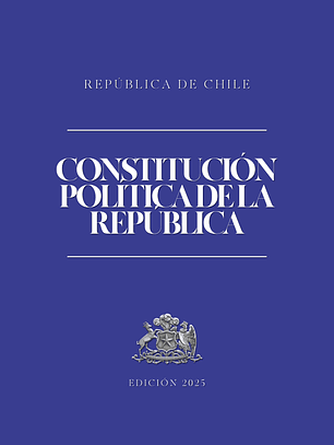 Constitución Política de la República + Apéndice (Tapa Dura Carta) 