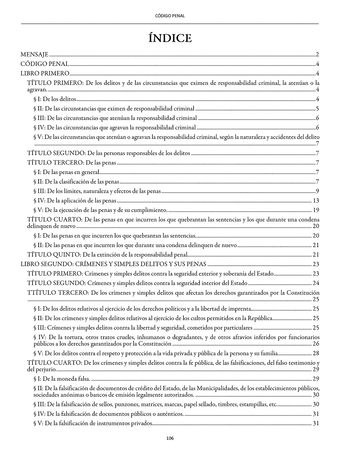 Código Penal + Apéndice (Tapa Dura Carta)  5
