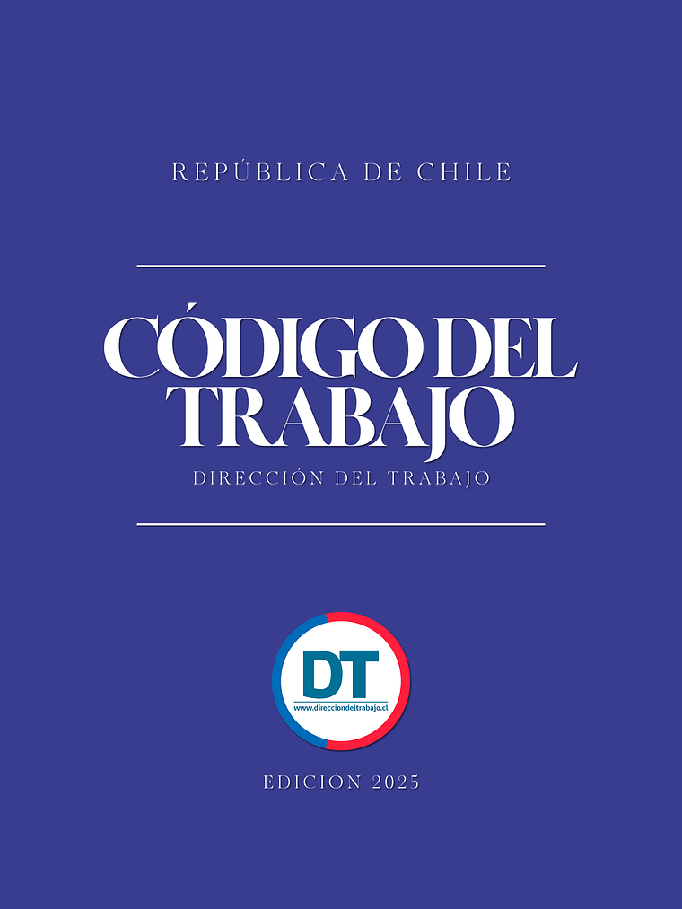 Código del Trabajo - Dirección del Trabajo (Tapa Dura Carta)  1