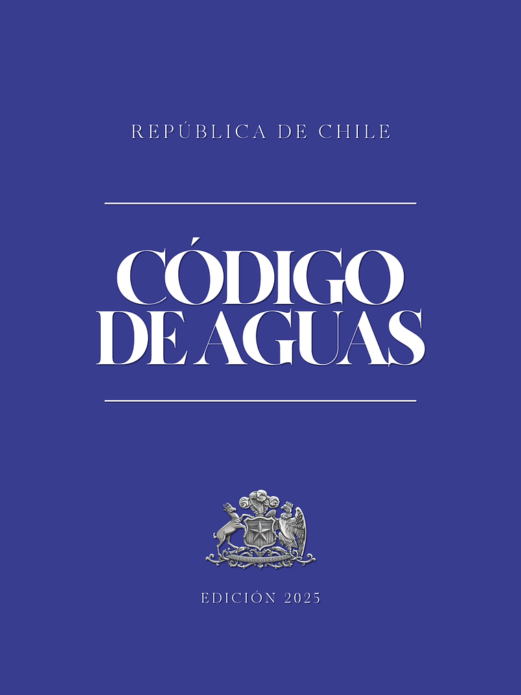 Código de Aguas + Apéndice (Tapa Dura Carta) 1
