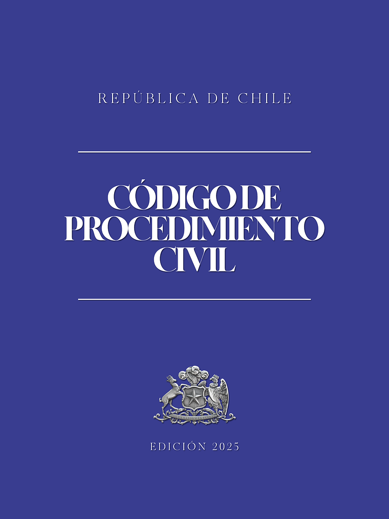 Código de Procedimiento Civil (Tapa Termolaminada Carta)  1