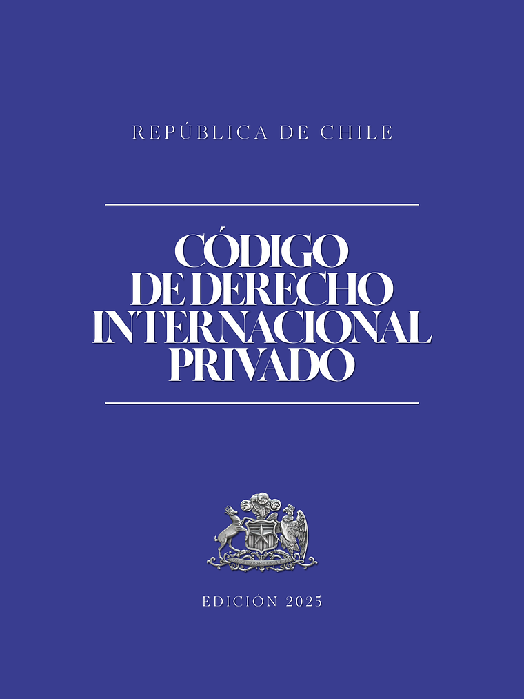 Código de Derecho Internacional Privado (Tapa Dura A5) 1