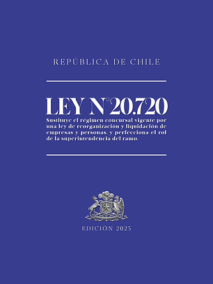 Ley N°20.720 (Tapa Dura A5) 