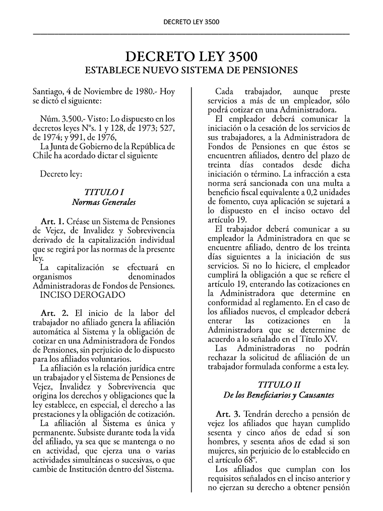 DECRETO LEY 3500 (Tapa Dura A5)  2