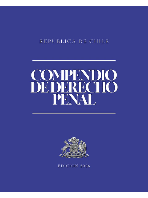 Compendio de Derecho Penal (Tapa Dura A5)  1