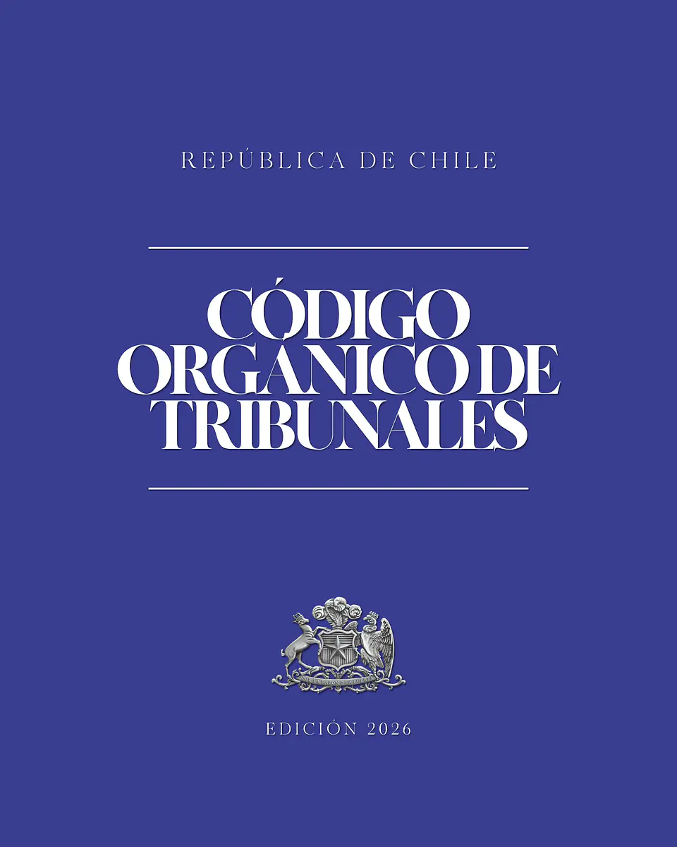 Código Orgánico de Tribunales (Tapa Dura A5) 1