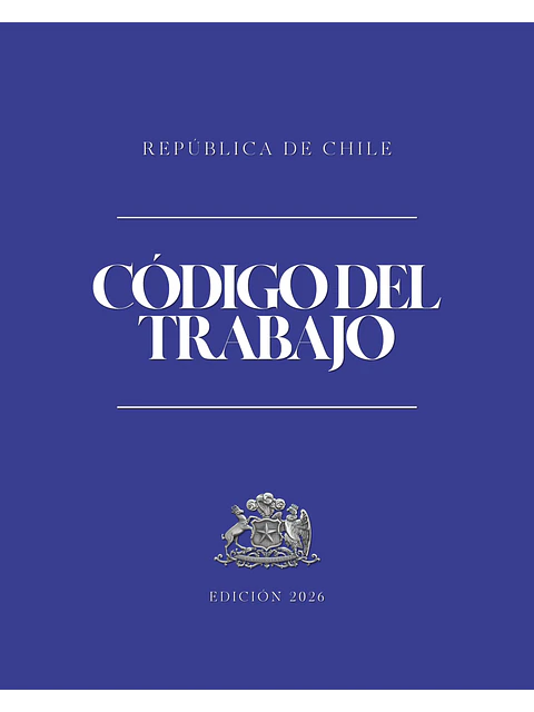 Código del Trabajo (Tapa Dura A5)  1