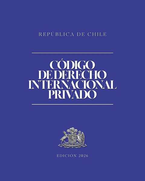 Código de Derecho Internacional Privado + Apéndice (Tapa Dura Carta)