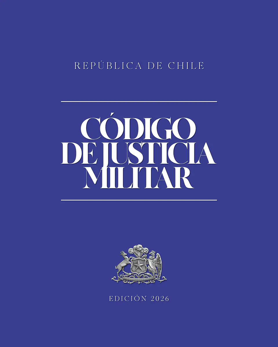 Código de Justicia Militar + Apéndice (Tapa Dura Carta) 1