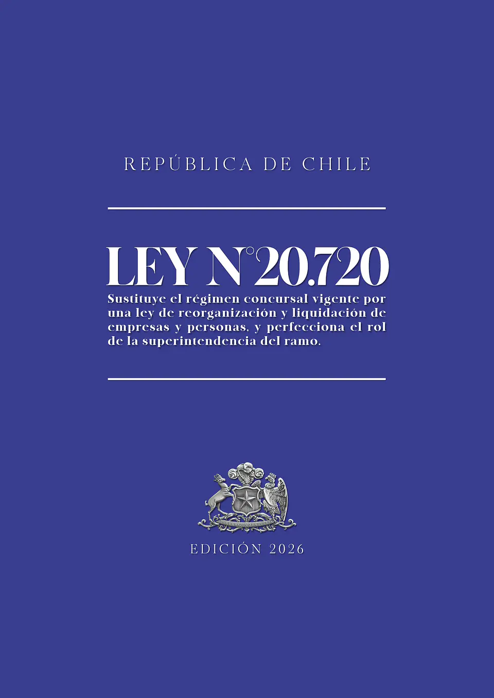 Ley N°20.720 (Tapa Dura A5)  1