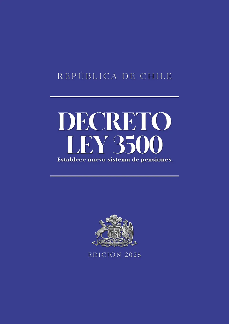 Decreto Ley N°3500 (Tapa Dura A5)  1