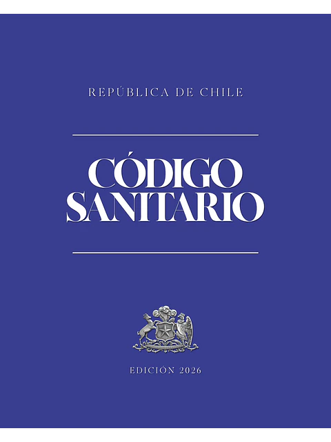 Código Sanitario (Tapa Termolaminada Carta)  1