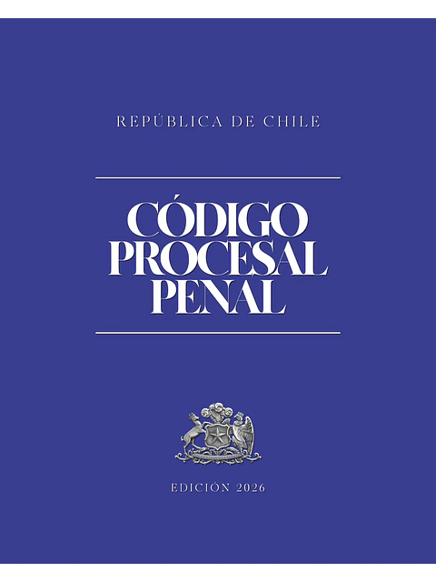 Código Procesal Penal (Tapa Termolaminada Carta)  1