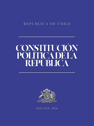 Constitución Política de la República (Tapa Termolaminada Carta) 