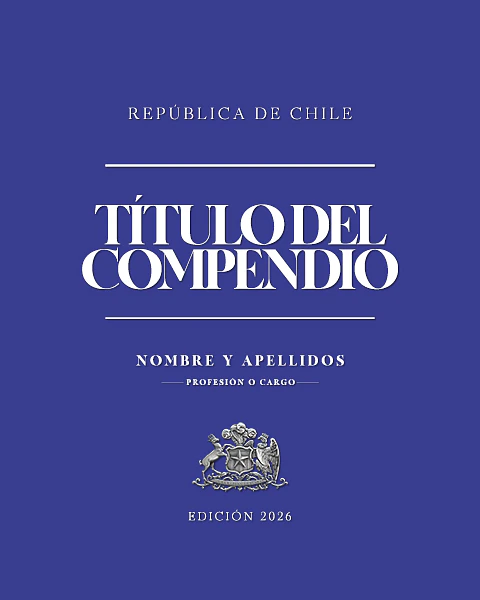Compendio Personalizado (Tapa Termolaminada Carta)