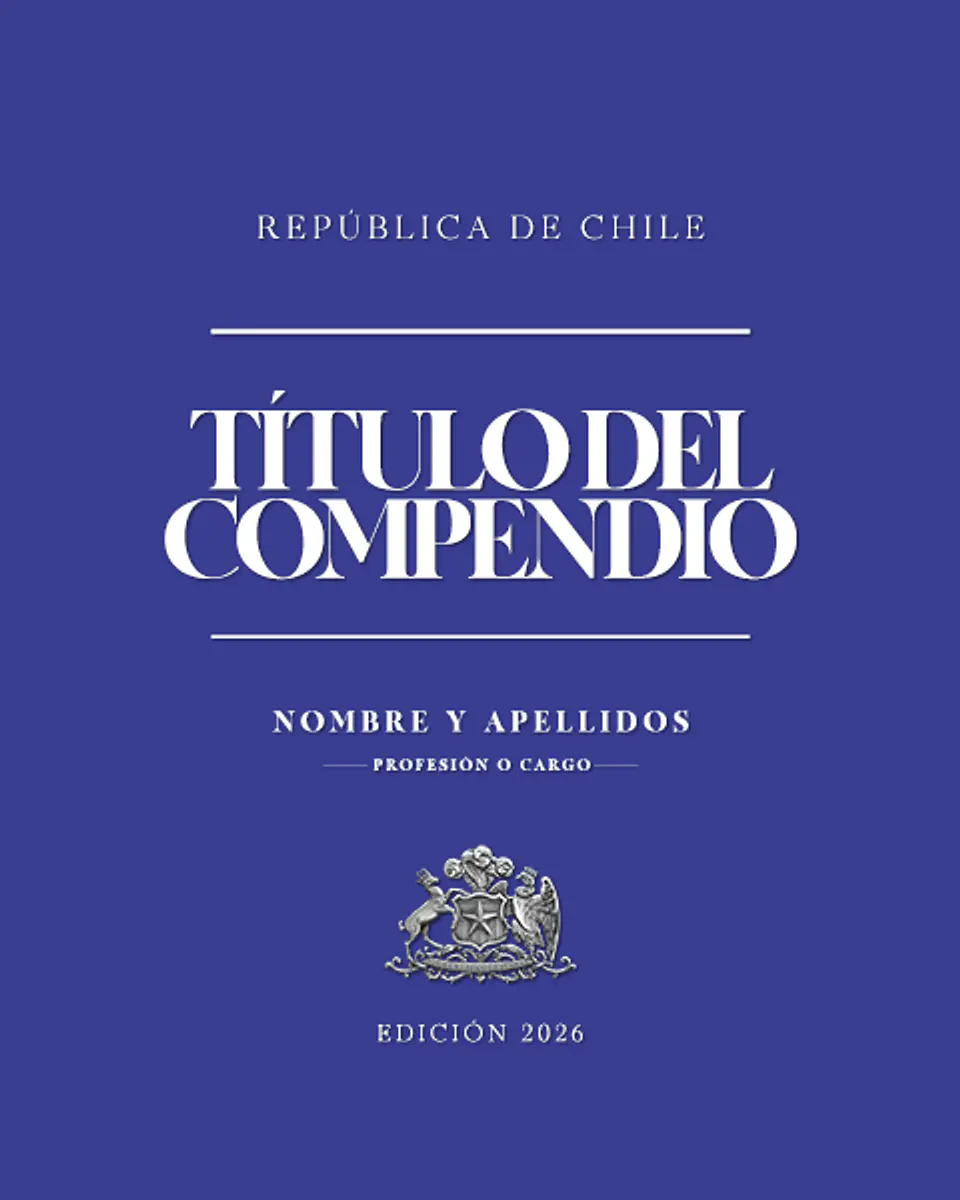 Compendio Personalizado (Tapa Termolaminada Carta) 1