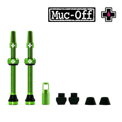 Muc-Off Tubeless Valve Kit 60mm/Green MUC-OFF
