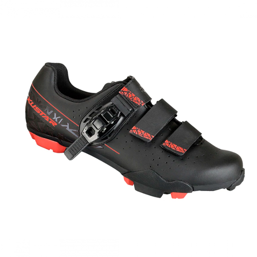 ZAPATILLA EXUSTAR E-SM3310B-RD MTB BLACK/RED T/43 EXUSTAR