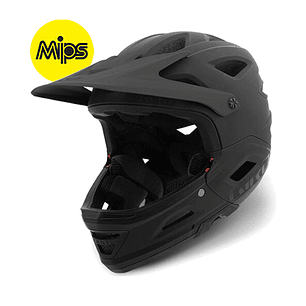 CASCO GIRO TYRANT SPHERICAL MIPS MAT BLK S (7113383) GIRO