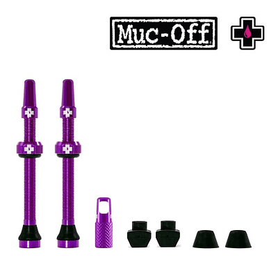 Muc-Off Tubeless Valve Kit 60mm/Purple MUC-OFF