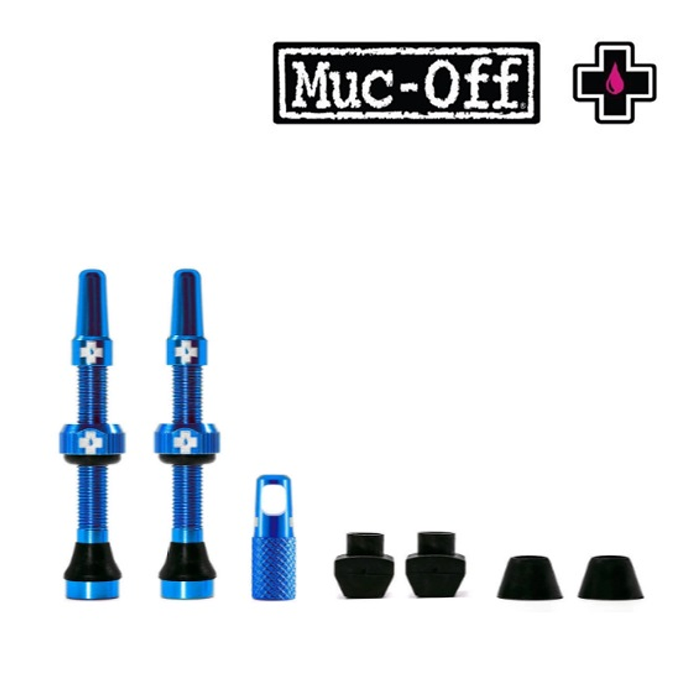 Muc-Off Tubeless Valve Kit 44mm/Blue MUC-OFF