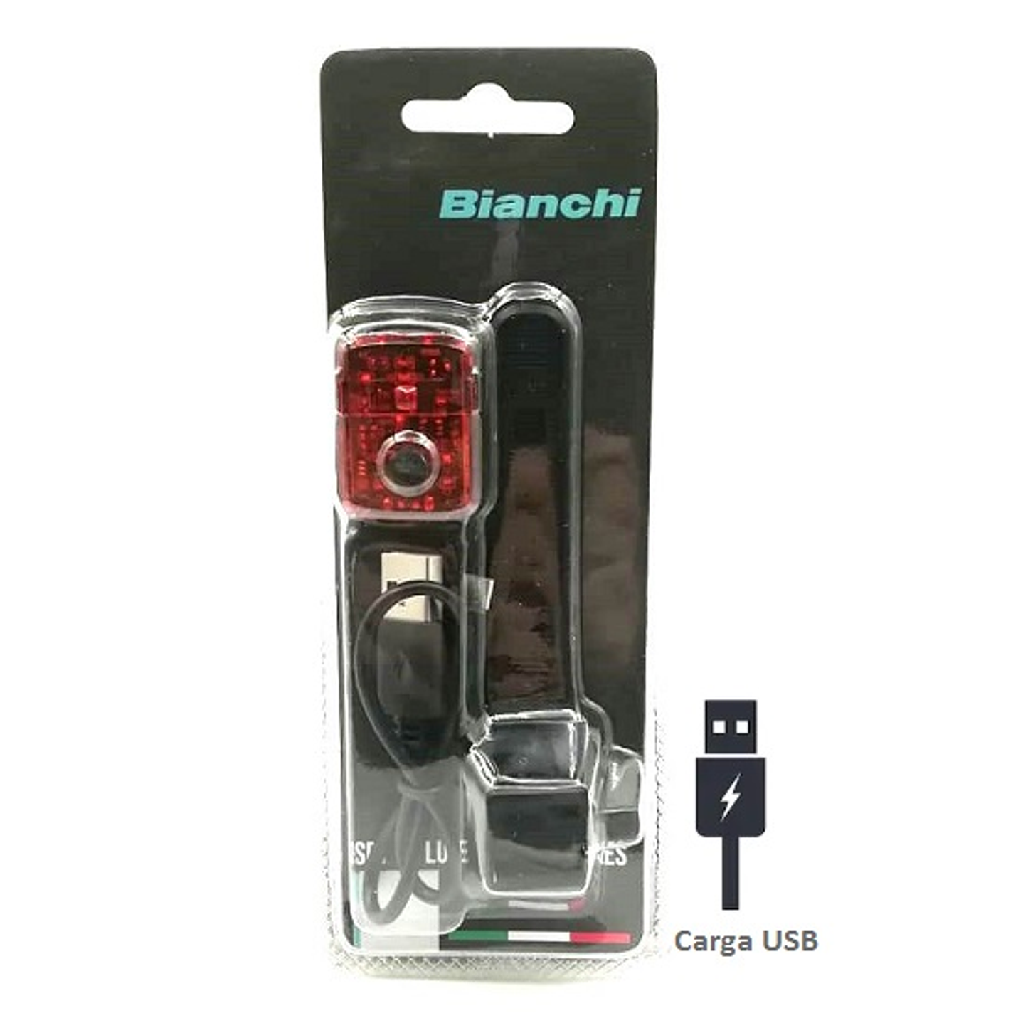 LUZ RECARGABLE USB TRASERA 6080 BIANCHI