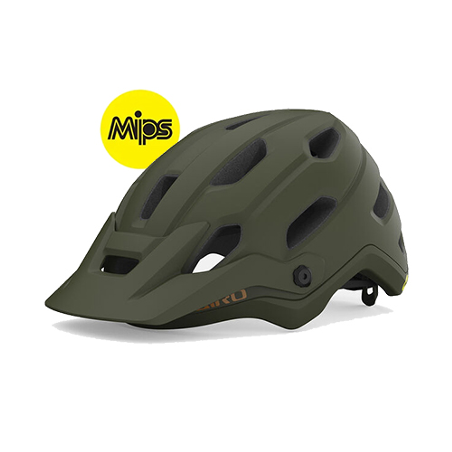 CASCO GIRO SOURCE MIPS MAT TRAIL GREEN T/L GIRO