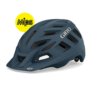 CASCO GIRO RADIX MIPS MAT HBR BLU T/L BIANCHI