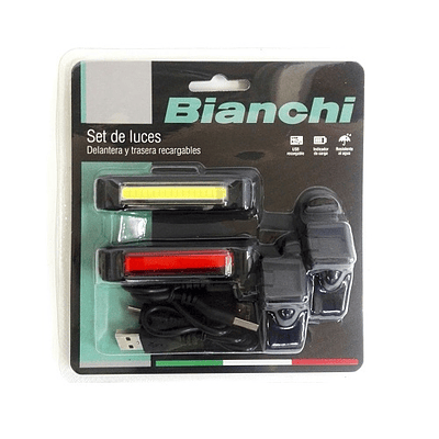 SET LUCES BIANCHI USB WHITE-RED 6025 BIANCHI
