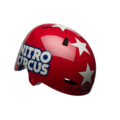 CASCO BELL CHILD OLLIE NITRO CIRCUS RED BELL