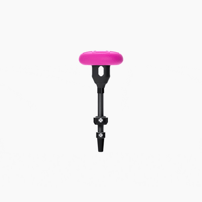 MUC-OFF STEALTH TUBELESS TAG HOLDER WITH 44mm VALVE KIT-BLACK (20768) MUC-OFF