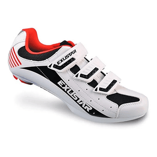 ZAPATILLA EXUSTAR E-SR404B WHITE/BLACK/RED Nº42 EXUSTAR