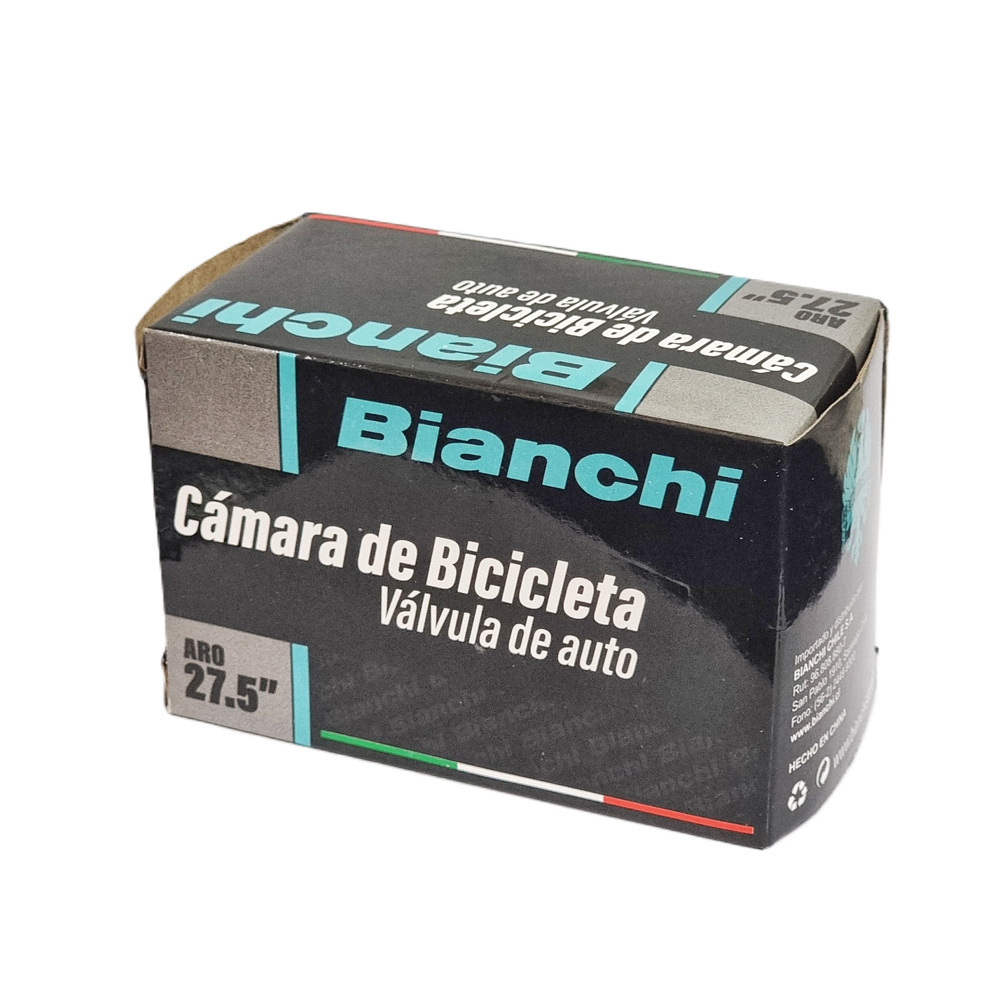 CAMARA BIANCHI ARO 27.5 V/AUTO EN CAJA 45 mm