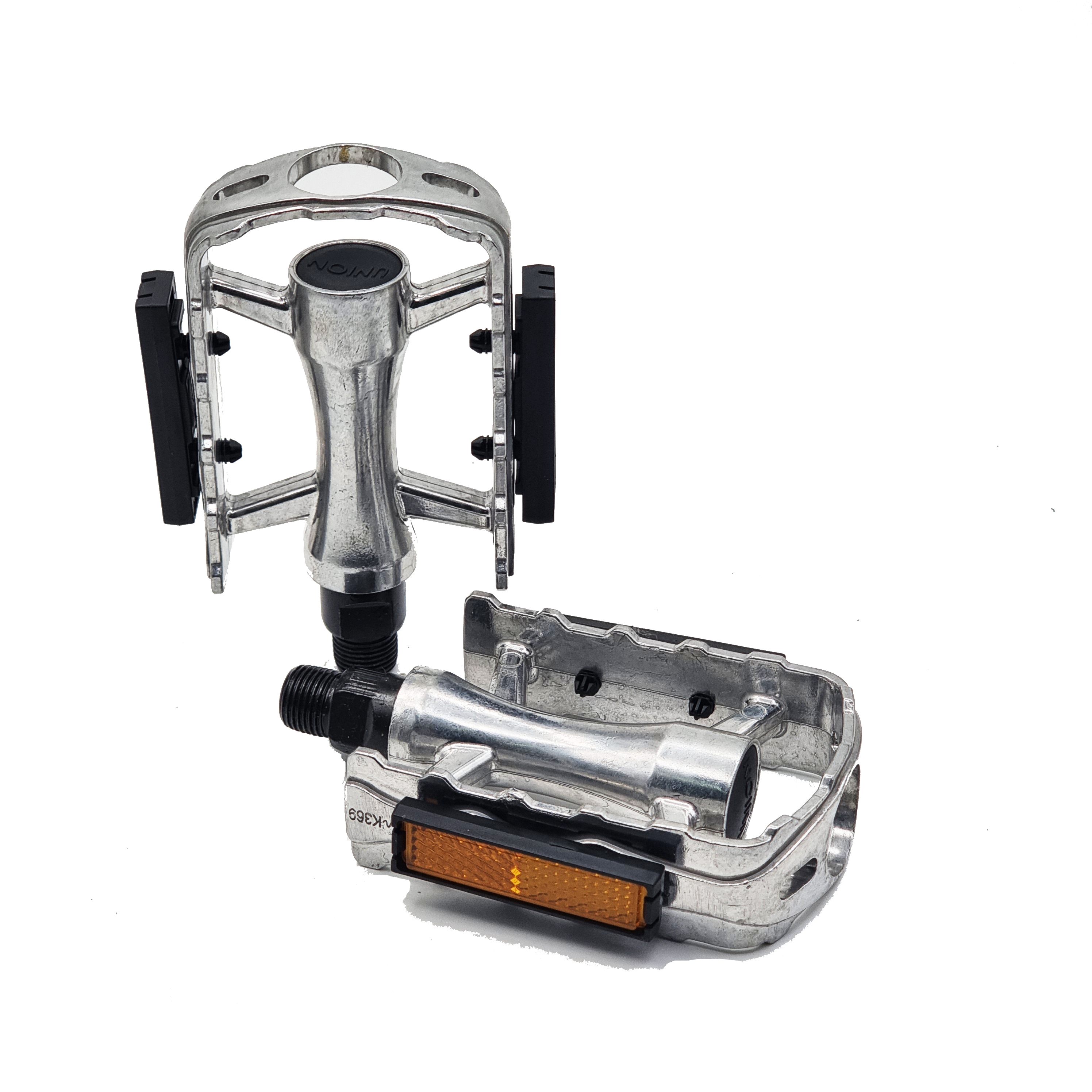 XERAMA KIT COPPIA PEDALI 9/16'' BICICLETTA BICI BMX MTB CITY ALLUMINIO