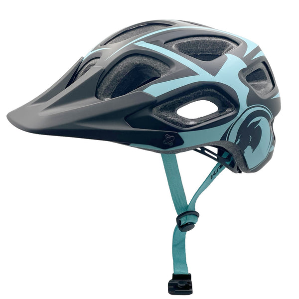 CASCO KAPRA ENDURO R4 CYAN/BLACK T/UNIV FIDLOCK KAPRA