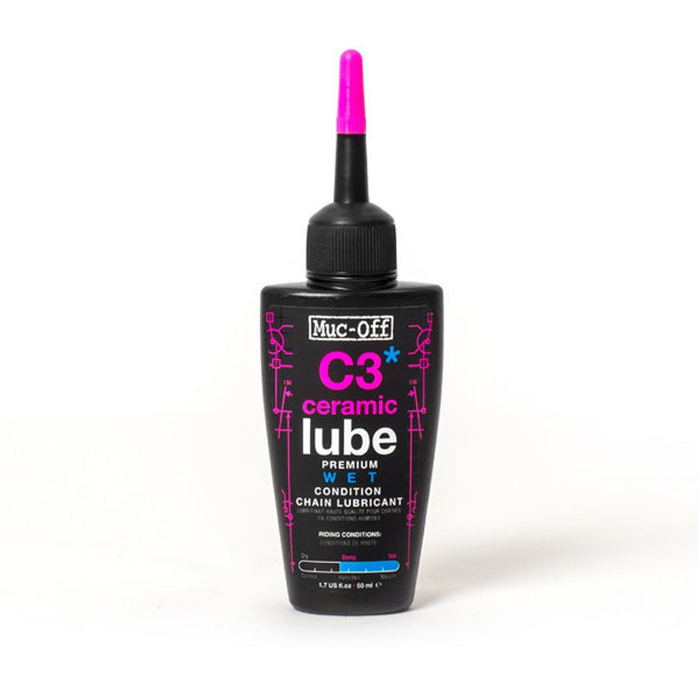 Lubricante Muc-Off C3 Ceramic Wet Lube (Humedo) 50Ml MUC-OFF