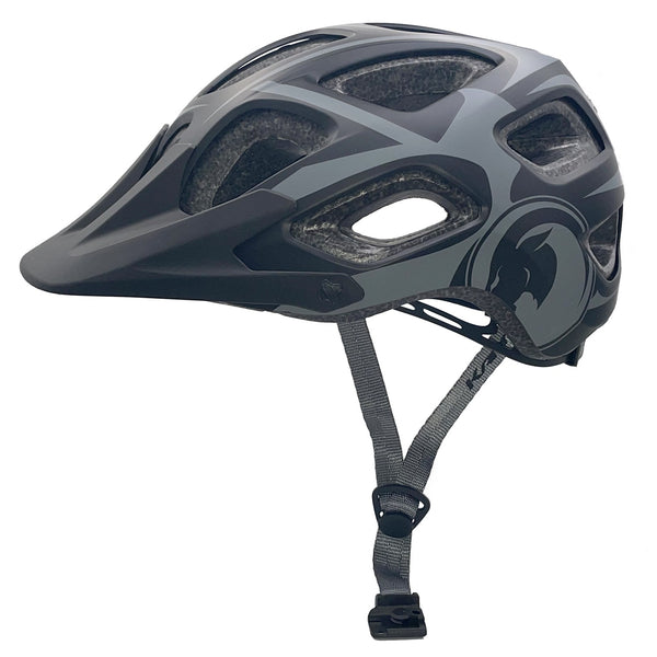 CASCO KAPRA ENDURO R4 GREY/BLACK T/UNIV FIDLOCK KAPRA