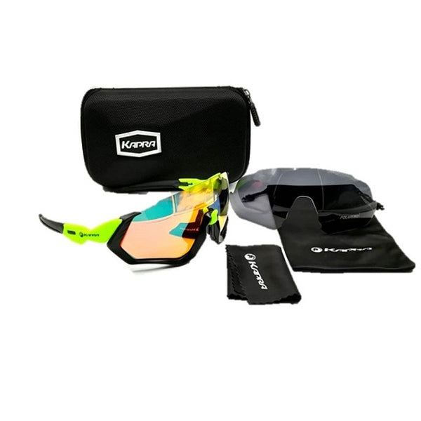 LENTES KAPRA K-3 BLACK/GREEN