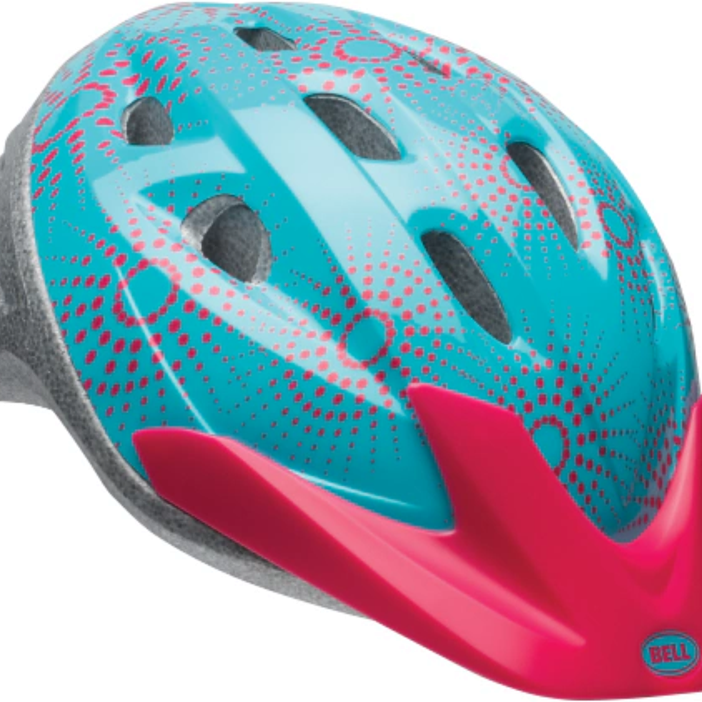 CASCO BELL CHD RALLY BLUE/PINK STARBURST BELL