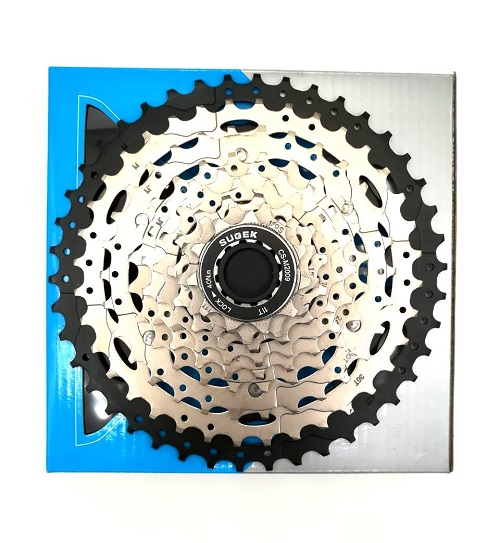 CASSETTE 9 VELOCIDADES 11-42T BLACK/SILVER SUGEK OTROS