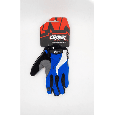 Guante Crank Largo XC Navy Azul/Blanco T.S