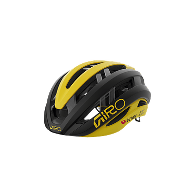 CASCO GIRO ARIES SPHERICAL TEAM VISMA BLACK/YELLOW T/M